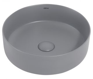 Раковина ABBER Bequem AC2108MG 36см серый матовый